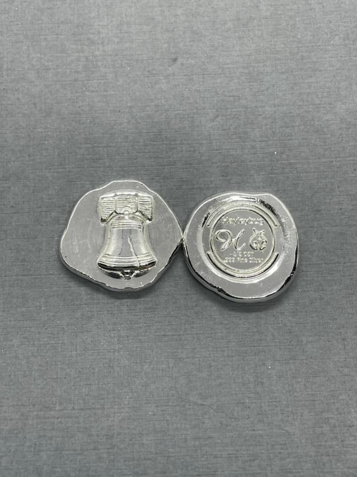 DEATH MOTH THINMINT HALF TROY OUNCE 999 FINE SILVER – Hayleybug Mint